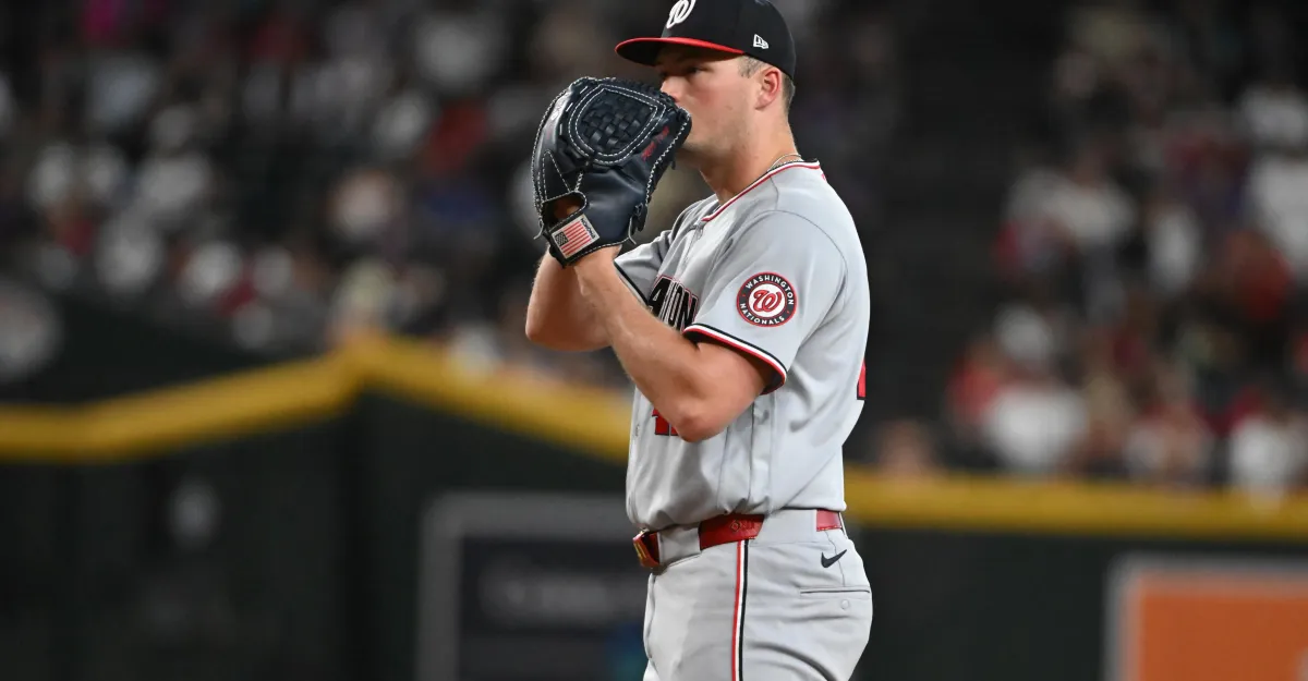 Brad Lord è stato il miglior lanciatore dei Washington Nationals in questa stagione