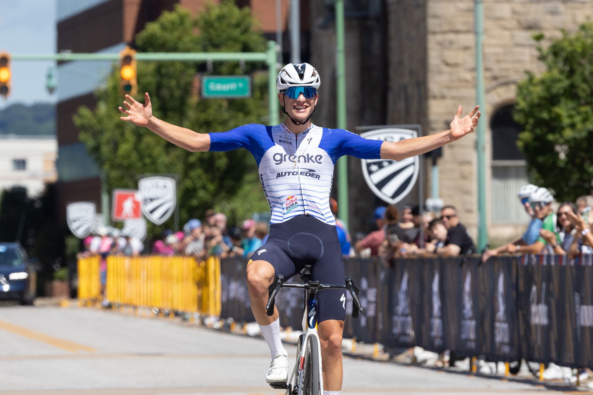 Campionati statunitensi su strada: Enzo Hincapie vince in solitaria nella corsa su strada junior maschile