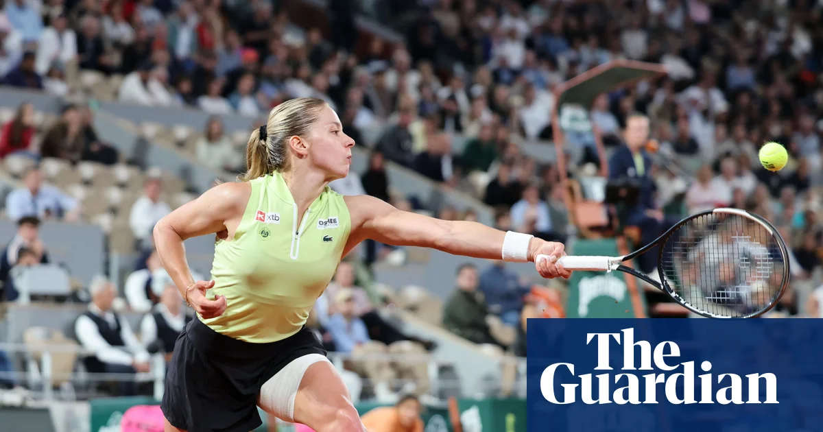 Chwalinska sull'orlo della storia dopo aver tagliato il traguardo degli Open di Francia in un pezzo di carta | Open di Francia