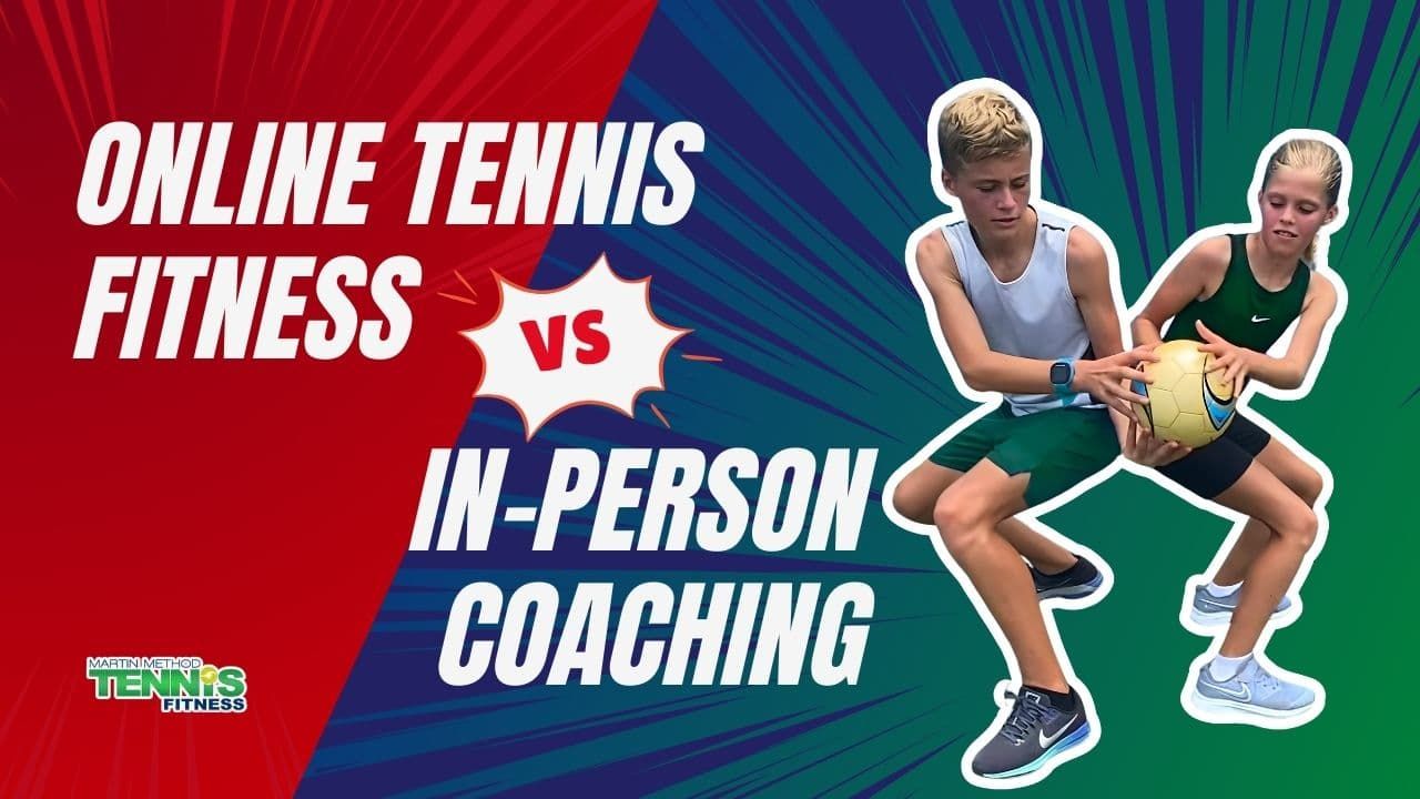 Fitness tennis online vs coaching personale