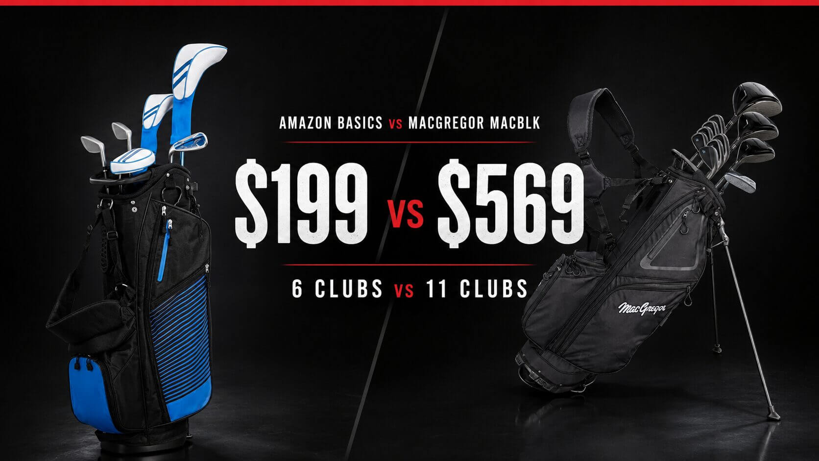Ho confrontato il set da golf da $ 199 di Amazon con un set per principianti migliore