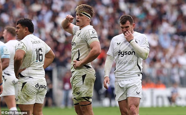 Il Bath è stato eliminato domenica dalla Coppa dei Campioni quando è stato battuto 38-26 dal Bordeaux in semifinale