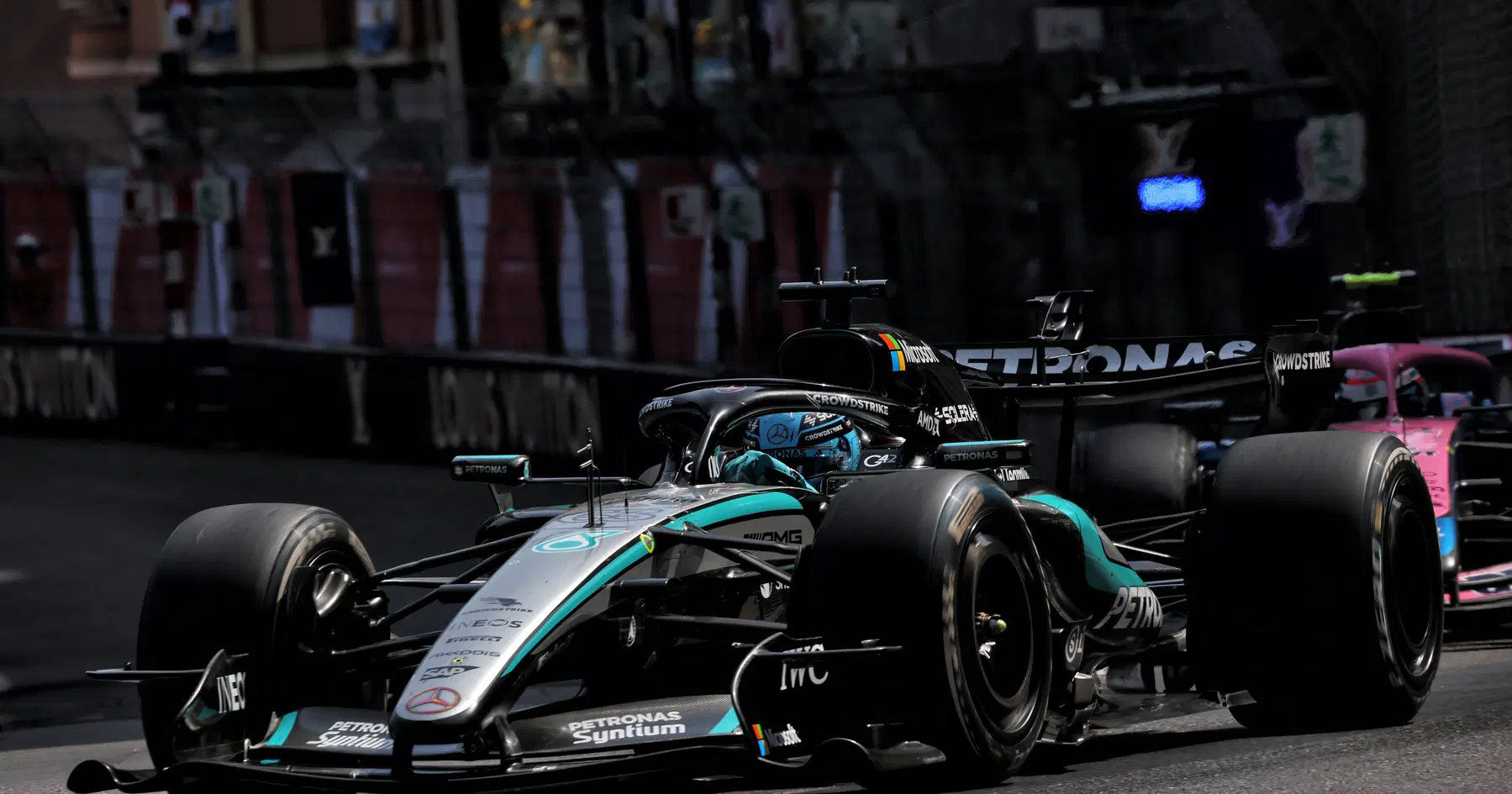 La Mercedes si prende la colpa della distruzione della spirale del GP di Monaco di George Russell