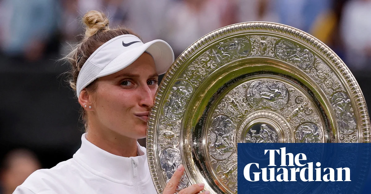 La campionessa di Wimbledon 2023 Vondrousova è stata squalificata per quattro anni per aver rifiutato il test antidoping | Tennis
