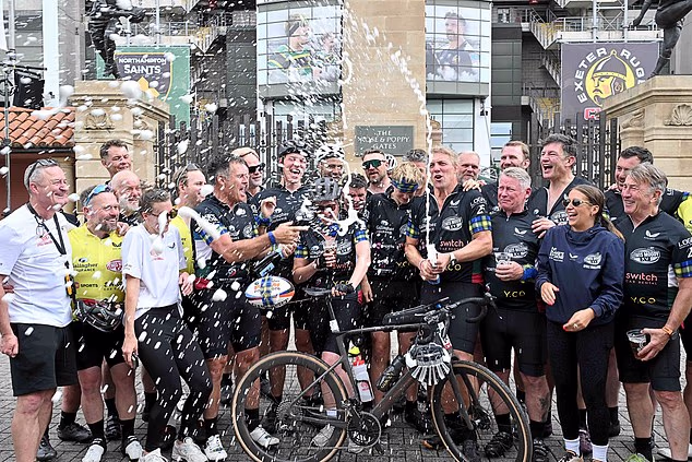 La Lewis Moody XV Challenge, iniziata a Newcastle il 14 giugno, ha visitato tutti e cinque i suoi ex club, tra cui Leicester Tigers e Bath, prima di tornare a casa nel rugby inglese.