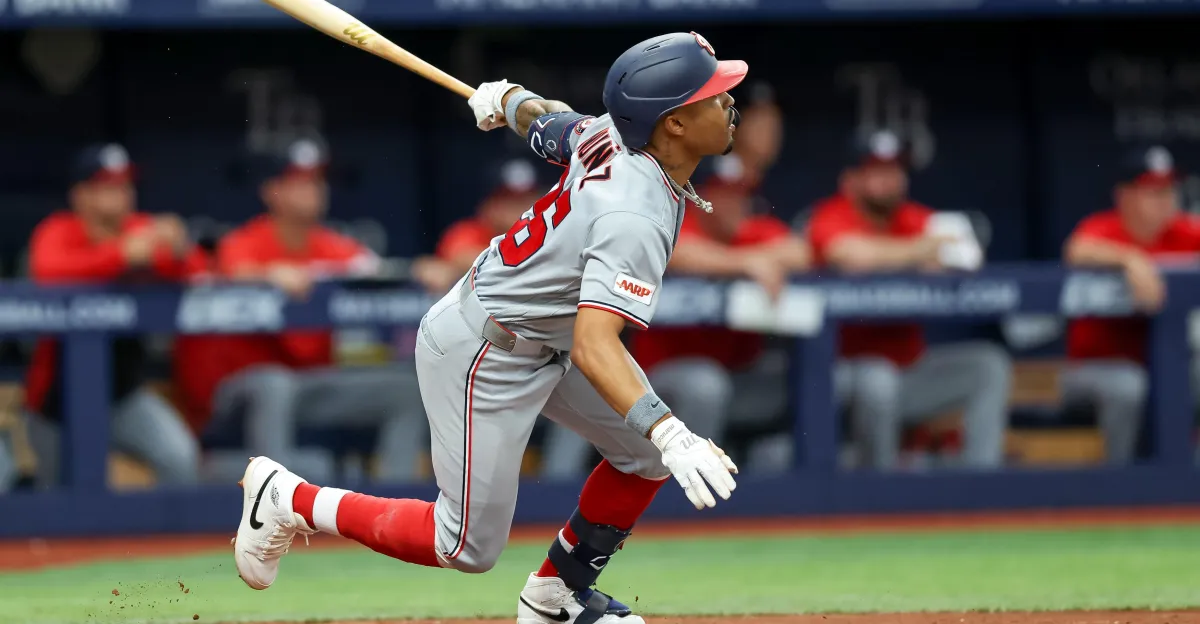 La mazza di Nasim Nunez è arrivata a giugno per i Washington Nationals