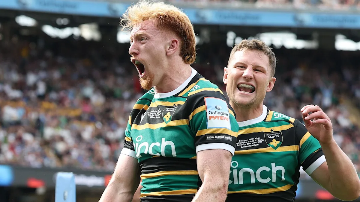 Northampton ha battuto Exeter per vincere il titolo Prem Rugby