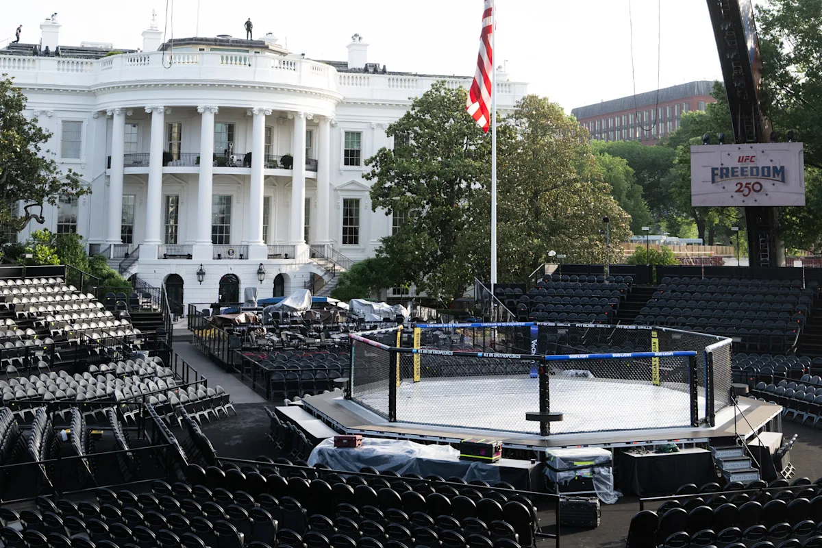 Partita casalinga dei servizi segreti: come sarà la sicurezza di UFC Freedom 250 sul prato della Casa Bianca?