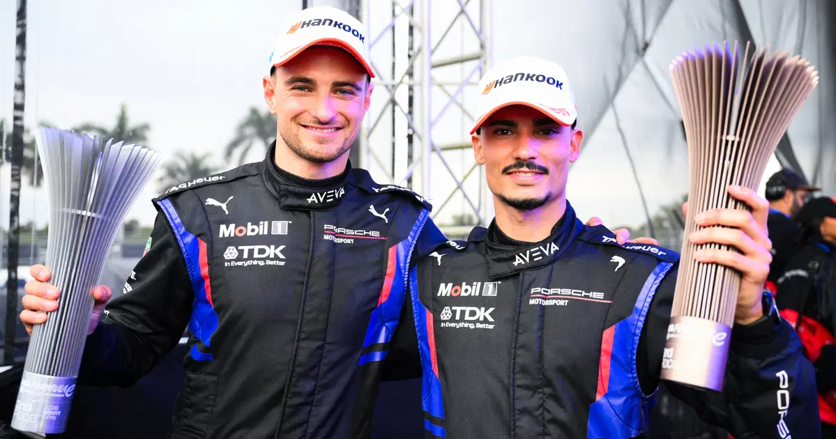 Porsche delinea un raro vantaggio dopo il cambio del pilota di Formula E