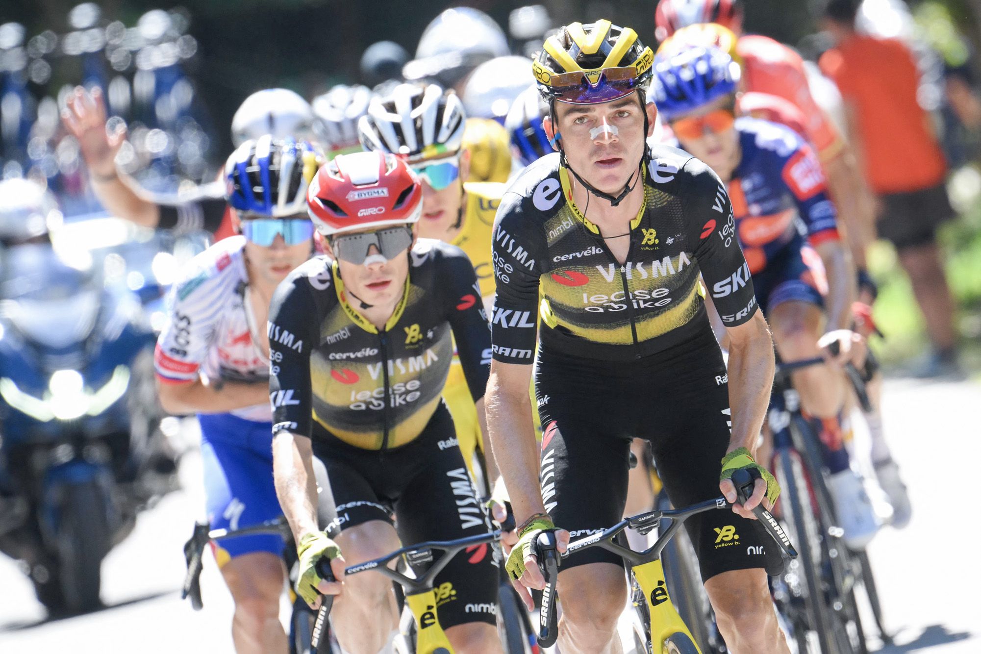 Questo è il team di supporto del Tour de France di Jonas Vingegaard mentre Visma-Lease a Bike conferma la formazione