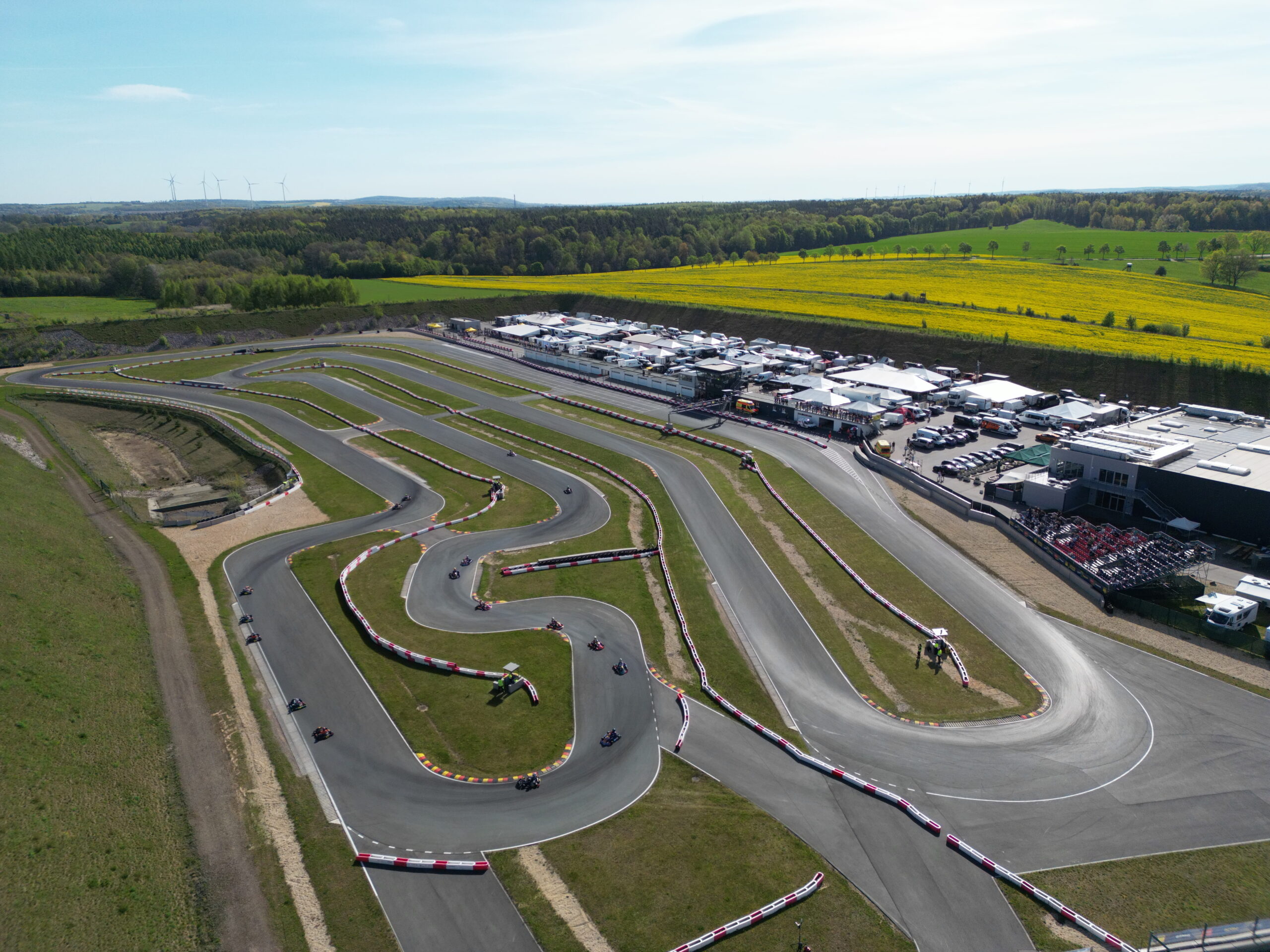 Riscaldamento del FIA European Karting Championship con Baglini, sul punto di assicurarsi il titolo OK