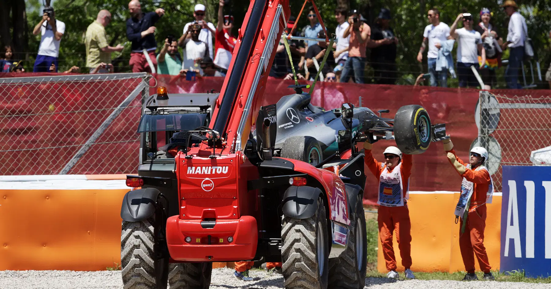 Rivelata la revisione della sospensione dello shock Mercedes Lewis Hamilton-Nico Rosberg