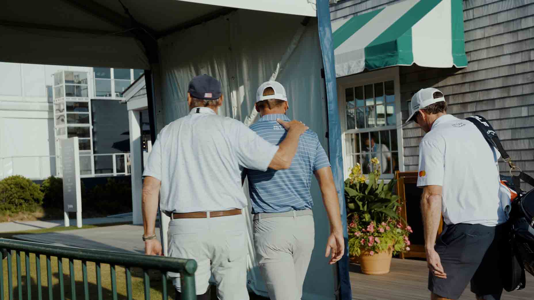 Sam Burns venne a conoscenza del suo destino agli US Open. Le parole di suo padre poi la fanno piangere
