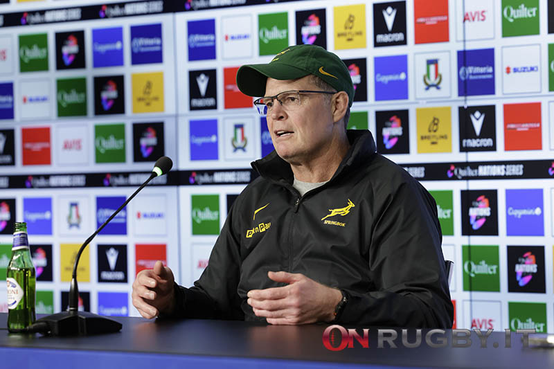 Sud Africa: Rassie Erasmus spiega il motivo specifico per cui vuole giocare un Test per lo Zimbabwe