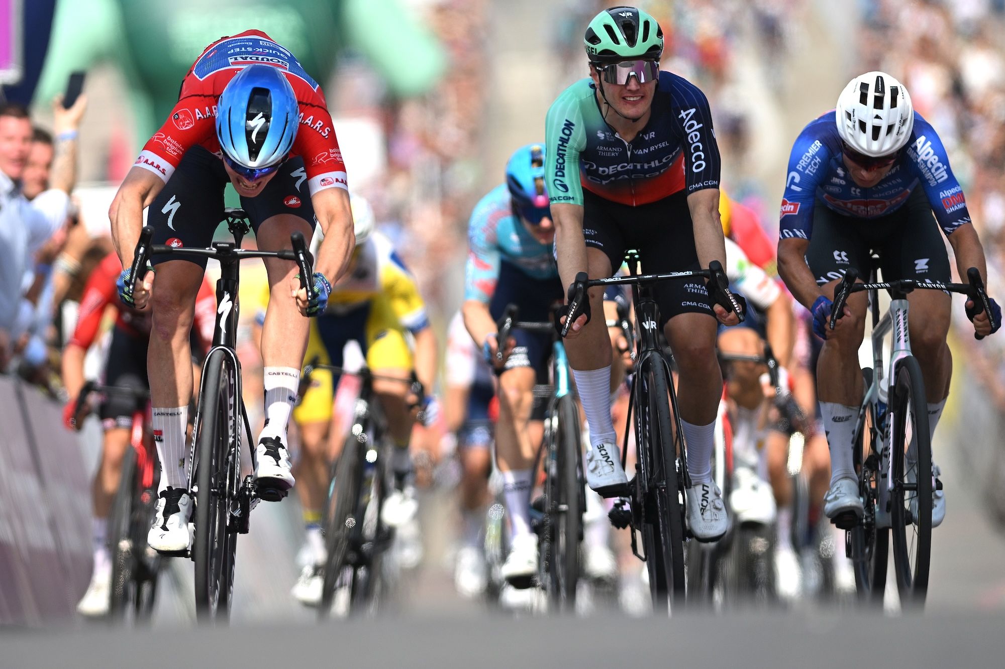 Tour of Balois Belgio: Tim Merlier vince la tappa 2 e prende il comando della corsa