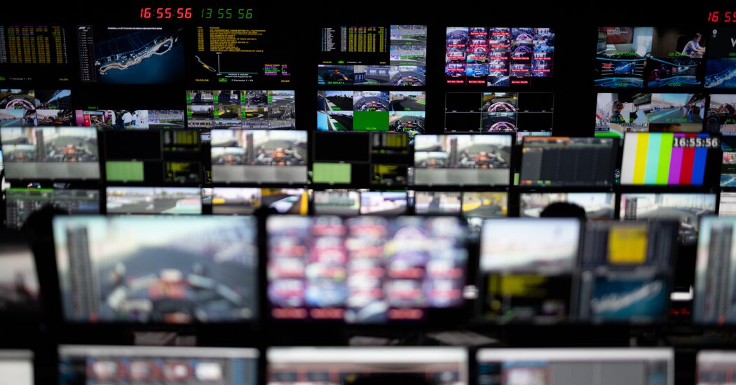 Trasmettere la Formula 1 in TV è un processo complicato